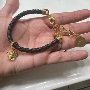 6 1/2 inch rope Versace bracelet